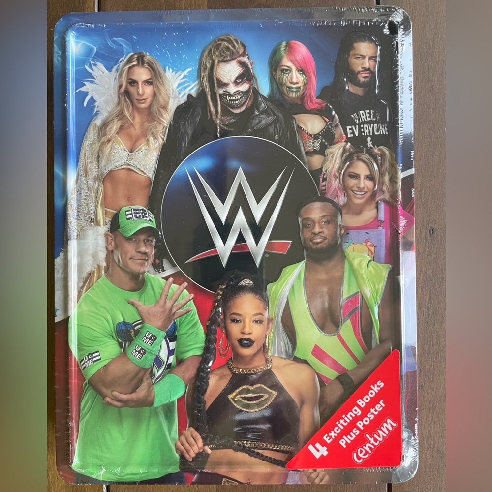 WWE Tin of Books - Collectible